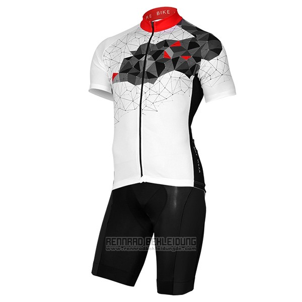 2017 Fahrradbekleidung Gore Bike Wear Power Mountain Wei Trikot Kurzarm und Tragerhose - zum Schließen ins Bild klicken